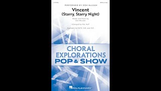Vincent (Starry, Starry Night) (SATB Choir) - Mac Huff