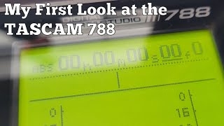 Video thumbnail for My First Look at the TASCAM 788 by Mike Foerster