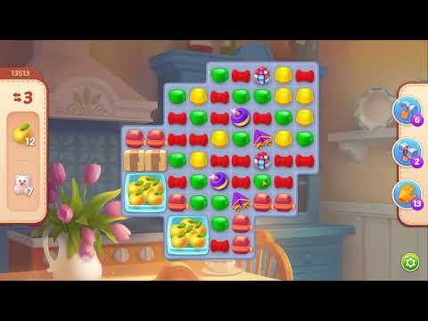 Homescapes Level 13513 No Boosters Gameplay #Bubunka