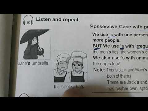 Grammar: Possessives/ Demonstratives.