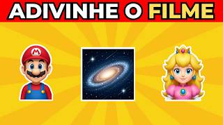 Você Sabe Que Filme é Esse? 🎬🤔 | Adivinhe os Filmes Pelos Emojis 🍿 | Detona Quiz