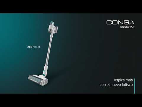 Conga RockStar 200 Vital Cecotec digital broom vacuum cleaner