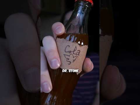 Senku Cola from Dr. Stone! 🥤 #anime  #drstone #cola