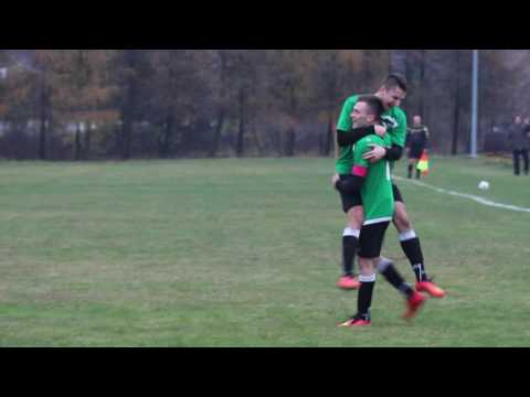 Koniczynka Ocice - Kolejarz Knapy (Gol J. Kołodziej na 1:0) 06.11.2016