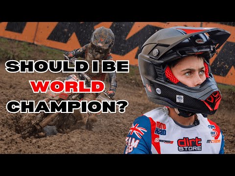 SHOULD I BE WORLD CHAMPION? 2025 FIM Junior Motocross World Championship Romagné | John Slade