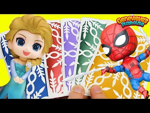 Best Toy Learning Videos for Kids Frozen Elsa's Princess Birthday Party!
