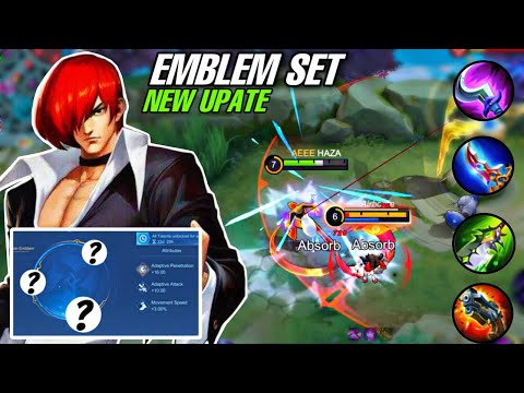 CHOU EMBLEM SET 2023 AND BUILD FOR NEW UPDATE (Must Watch) CHOU NEW META GAMEPLAY | Moible Legends