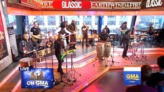 Earth Wind & Fire - Medley - GMA (LIVE)