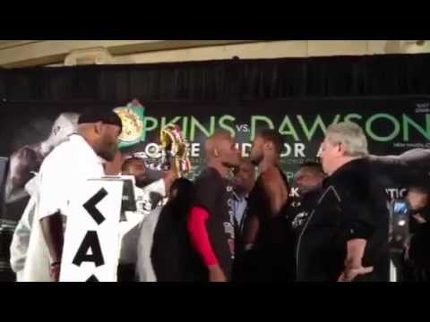 2012.04.27 Boxing: Bernard Hopkins vs Chad Dawson II - Weigh In