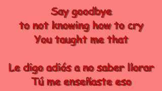 Glee - I&#39;ll remember (lyrics &amp; traduccion en español)