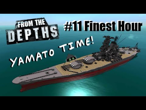 YAMATO VS. KOMODO! Finest Hour Custom Campaign #11! From the Depths