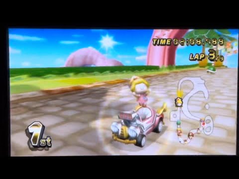 Mario Kart Wii - 50cc Shell Cup - Baby Peach