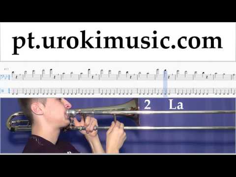 Aprender Trombone Lukas Graham - 7 Years Tablatura Parte#1 exercitando um-i372
