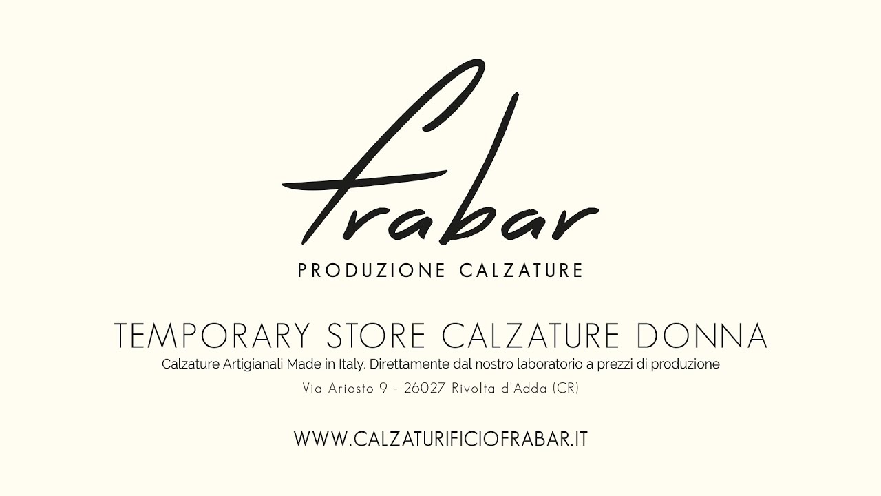 Calzaturificio Frabar Temporary Store - Rivolta d'Adda