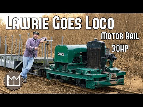 A World War One Motor Rail Simplex (probably) - Lawrie Goes Loco Episode 12
