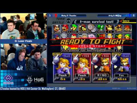 HoG 84 - Ricky/Thumbs vs Arty/Miyagi SSBM