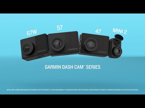 Garmin Dash Cam 67W YouTube video thumbnail image