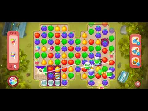 Gardenscapes Level 2738 [Hard Level] #game #tranding #viral #gardenscapesgame #androidgamesplay