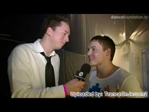 [HD] Trance Energy 2009 BACKSTAGE!! Armin van buuren presents (interviews: tyDi, John O'Callaghan)
