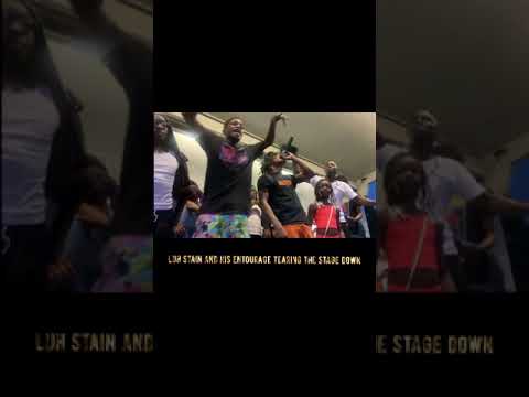 Luh Stain and his entourage at Dear Music Fest | Powered By LacMan Records