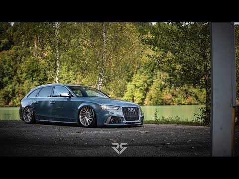 Audi A4 on Vossen Wheel  ☠