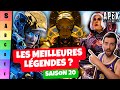 Les MEILLEURES LÉGENDES de la Saison 20 ! (Tier List Apex Legends)