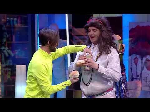 Nela & Maradona 'Si ne mall te qeratait!' - Sketch - Al Pazar