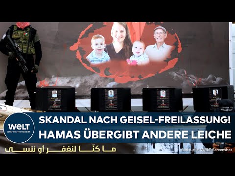 GAZA-KRIEG: Perfide Demütigung? Hamas übergibt andere Leiche an Israel! Rätsel um Shiri Bibas