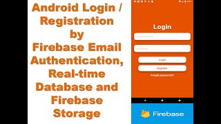 Download the video "Android Login/Registration by Firebase Email Authentication, Realtime Database and Firebase Storage"
