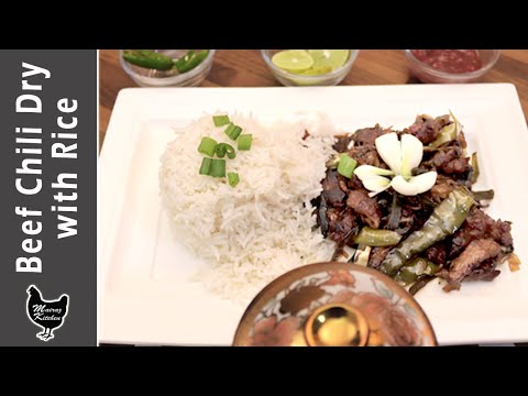 Beef Chili Dry with Rice | Tasty Beef Chili with Rice | How to Make Beef Chili Dry Rice Recipe.