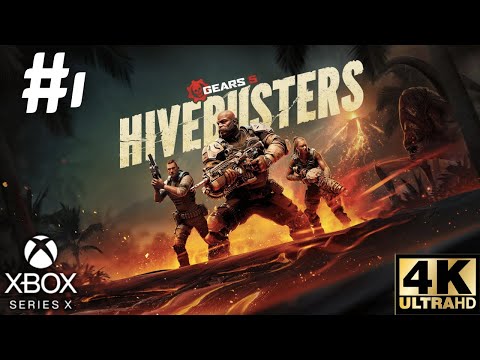 Gears 5: Hivebusters Campaign Walkthrough Gameplay Part 1 | Xbox Series X|S, Xbox One | 4K HDR