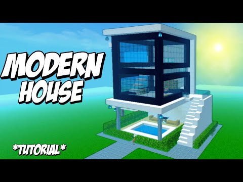 EPIC Modern House Build in Minecraft 1.20