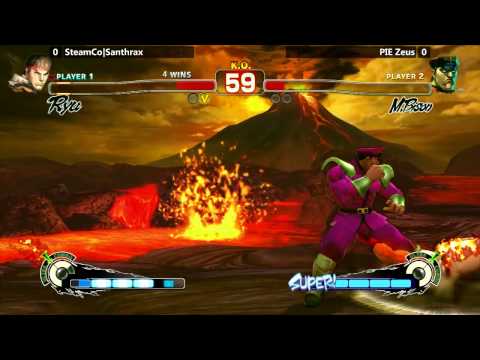 USF4 @ Last Man Standing 2 - SteamCo Santhrax (Ryu) vs PIE Zeus (M. Bison) [720p/60fps]
