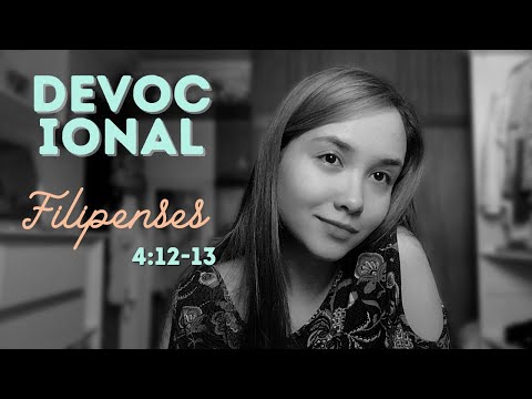 DEVOTIONAL with Ruth Fernandes Philippians 4:12-13