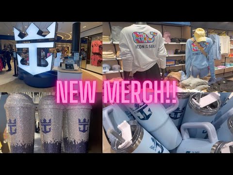 Icon of the Seas SHOPS April 2024 Royal Caribbean Main gift shop AND 6th Main #iconoftheseas #cruise