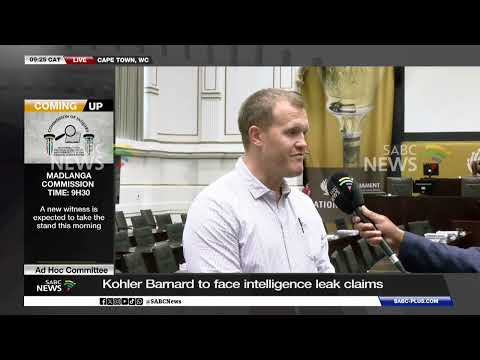 Ad Hoc Committee | Kohler-Barnard to face intelligence leak claims