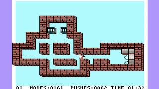 C64 Sokoban Level 01