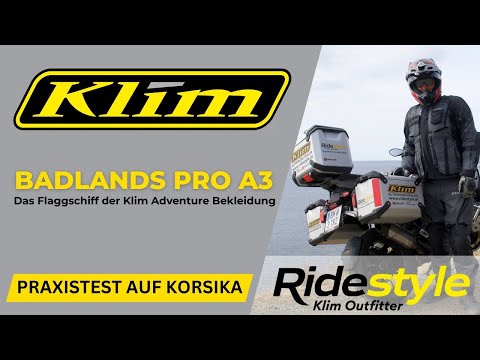 Klim Badlands Pro A3 - Praxistest auf Korsika