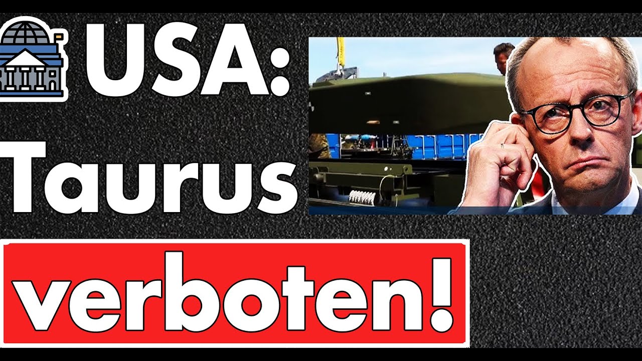 USA stoppen Taurus-Lieferung! Merz blamiert – Trump-Administration macht klare Ansage an Deutschland