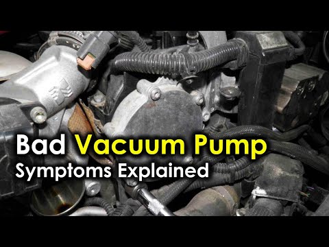 Signs of failing or bad car vacuum pump | Brake vacuum pump symptoms