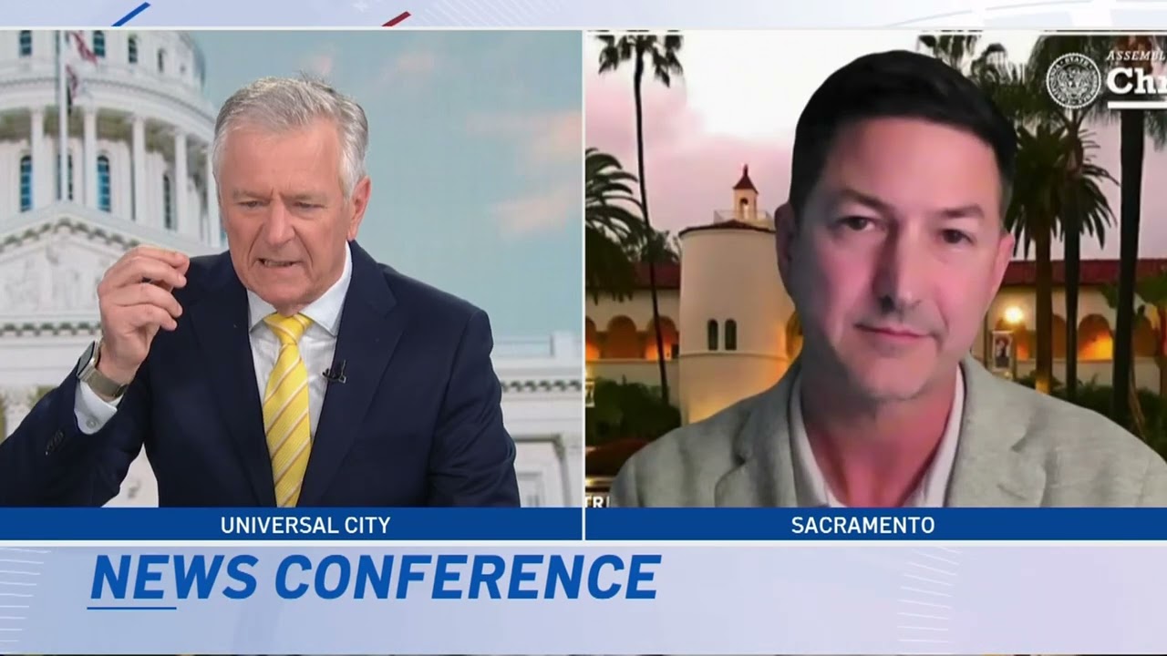 Governor Gavin Newsom's first podcast: He's running