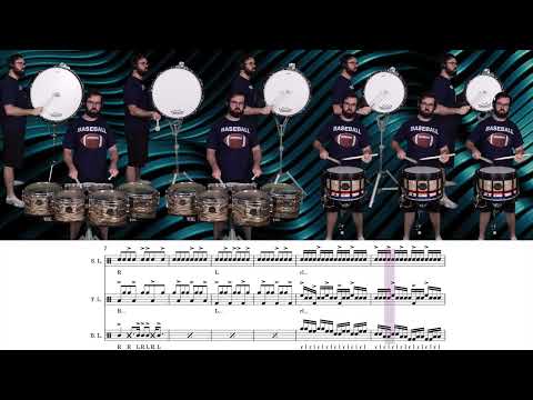 An Epically Groovy Drumline
