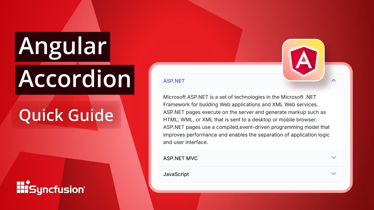 Angular Accordion: The Ultimate Feature Walkthrough