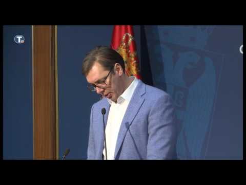 Konferencija Aleksandra Vučića povodom situacije na Kosovu i Metohiji