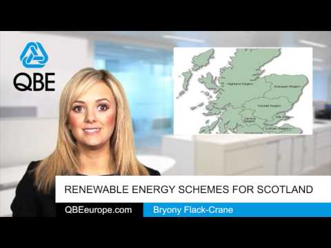 Renewable energy schemes for Scotland