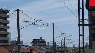 117系T2編成金光臨西川原通過