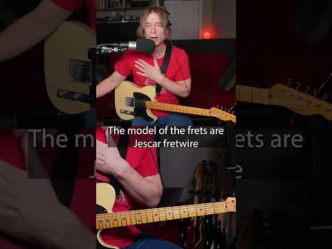 New Jumbo Frets on my Fender Broadcaster