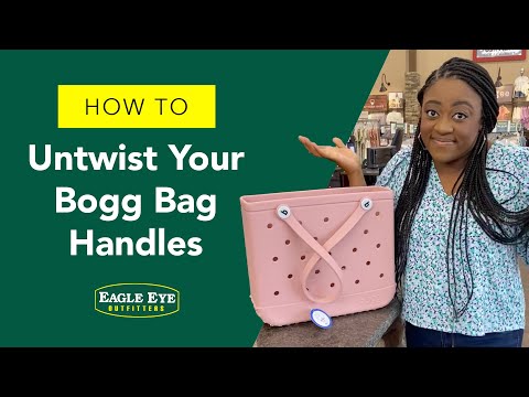 How do I untwist my Bogg Bag handles?