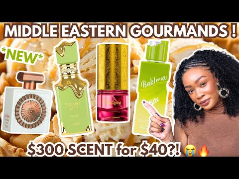 12 NEW Middle Eastern Gourmand Perfume Haul + Ranking ! Smell Niche Under $40 🤯 