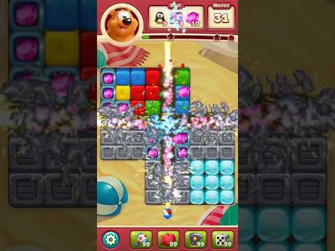 Toon Blast Level 3064 NO BOOSTERS - A S GAMING ✔️